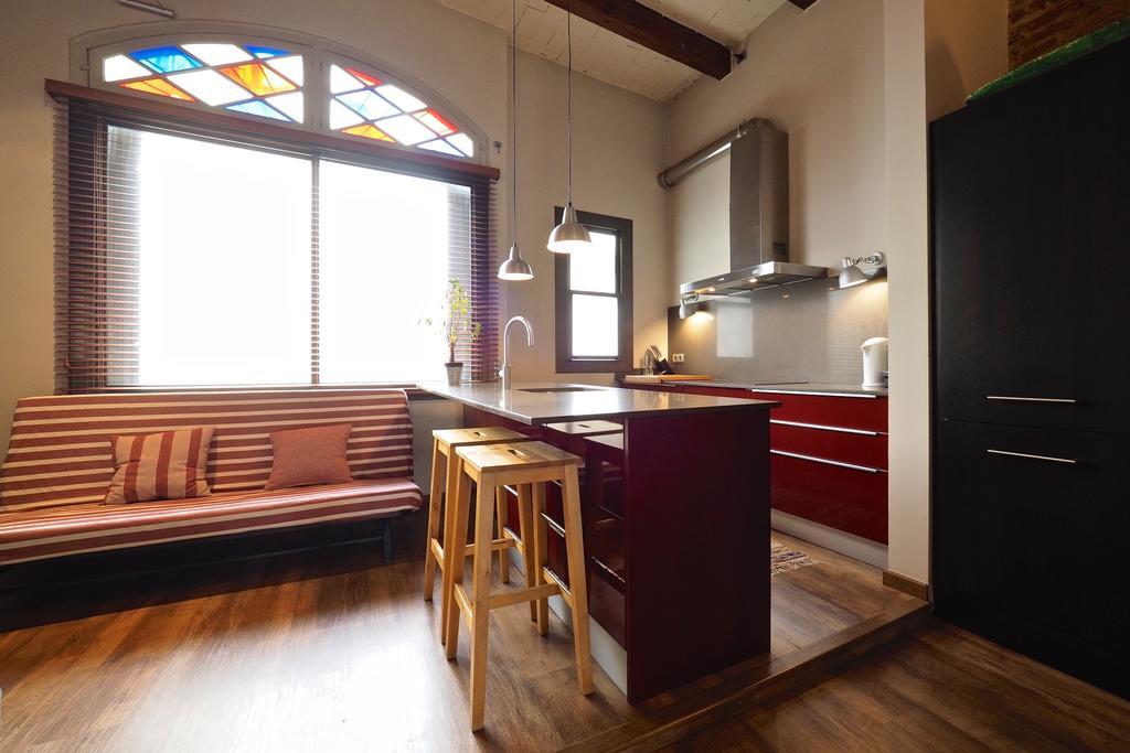 Ferienwohnung Gracia Terrace Design Barcelona Exterior foto