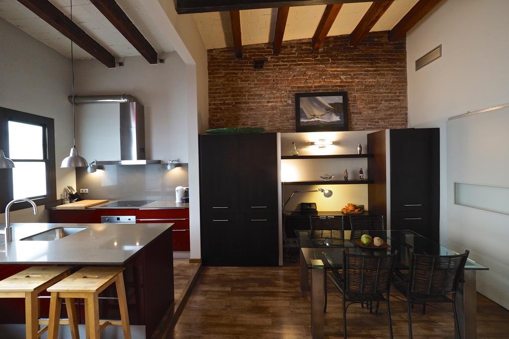 Ferienwohnung Gracia Terrace Design Barcelona Exterior foto