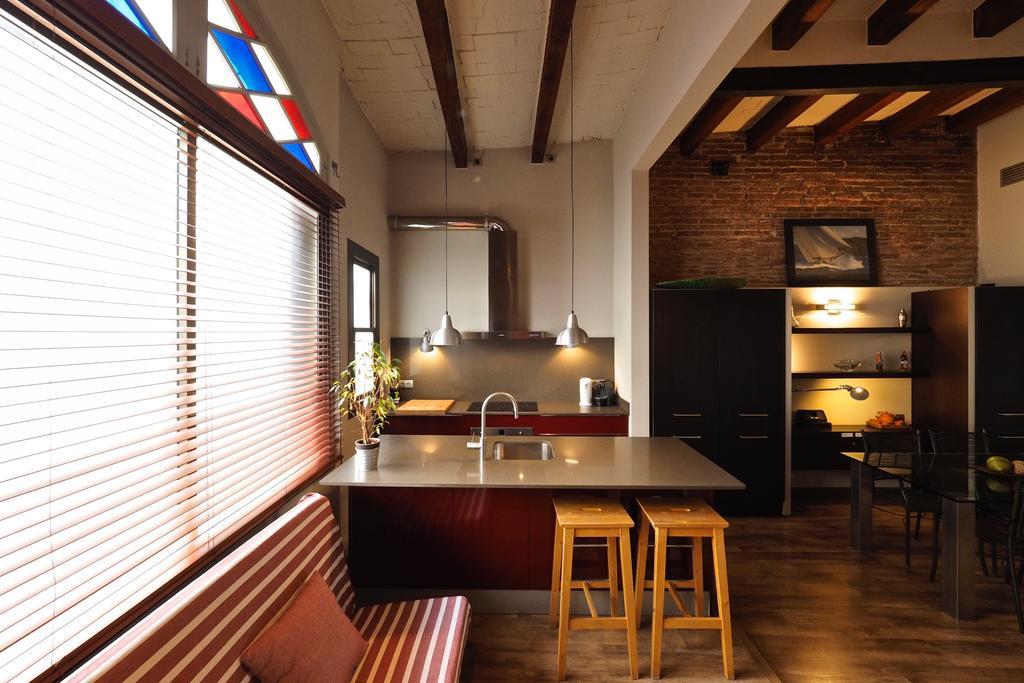 Ferienwohnung Gracia Terrace Design Barcelona Exterior foto